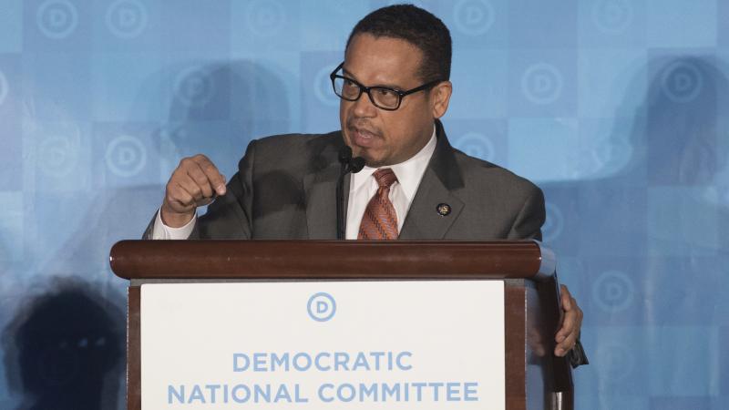 Rep. Keith Ellison, D-Minn., the deputy chair of the Democratic National Committee, is facing allegations of domestic abuse, which he denies. The DNC says it is reviewing the claims. Rep. Keith Ellison, D-Minn., the deputy chair of the Democratic National Committee, is facing allegations of domestic abuse, which he denies. The DNC says it is reviewing the claims.