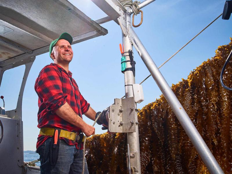 Bren Smith is a seaweed farmer and co-founder of GreenWave, a nonprofit that supports and trains ocean farmers. Bren Smith is a seaweed farmer and co-founder of GreenWave, a nonprofit that supports and trains ocean farmers.