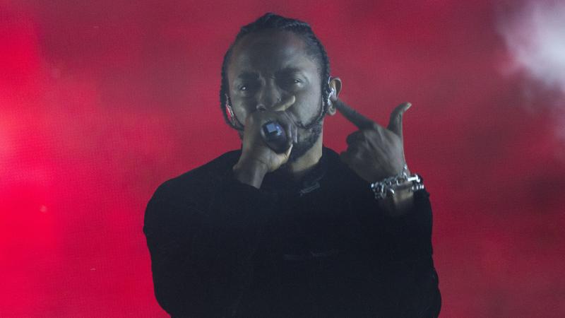Kendrick Lamar performs at the 2017 Coachella festival. Though his 2015 album To Pimp A Butterfly wore its jazz influence on its sleeve, 2017's DAMN. displays Lamar's deep investment in the way jazz can evolve. Kendrick Lamar performs at the 2017 Coachella festival. Though his 2015 album To Pimp A Butterfly wore its jazz influence on its sleeve, 2017's DAMN. displays Lamar's deep investment in the way jazz can evolve.