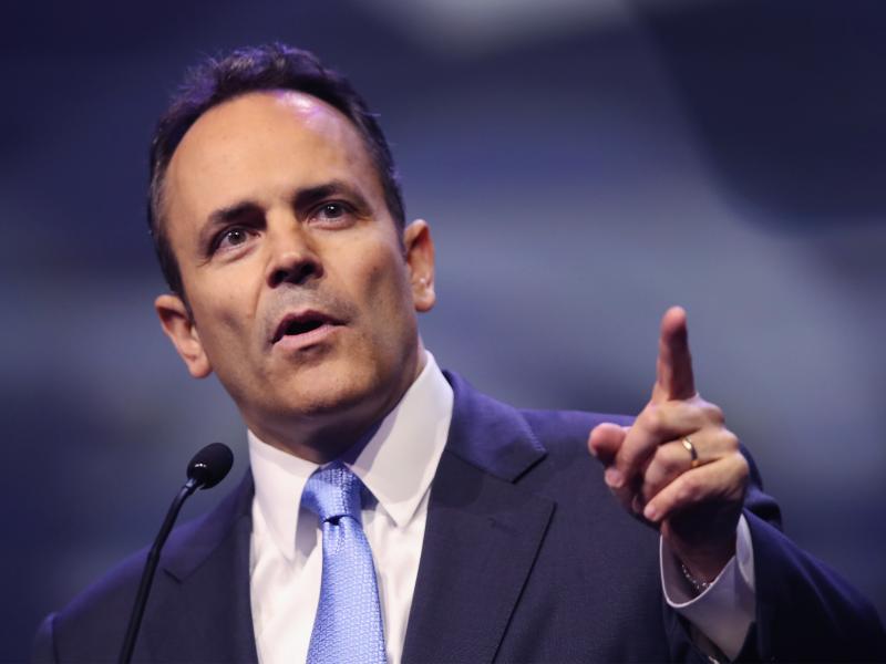 Kentucky Gov. Matt Bevin, R-Ky., has said he thinks that Medicaid recipients should have "skin in the game." Kentucky Gov. Matt Bevin, R-Ky., has said he thinks that Medicaid recipients should have "skin in the game."