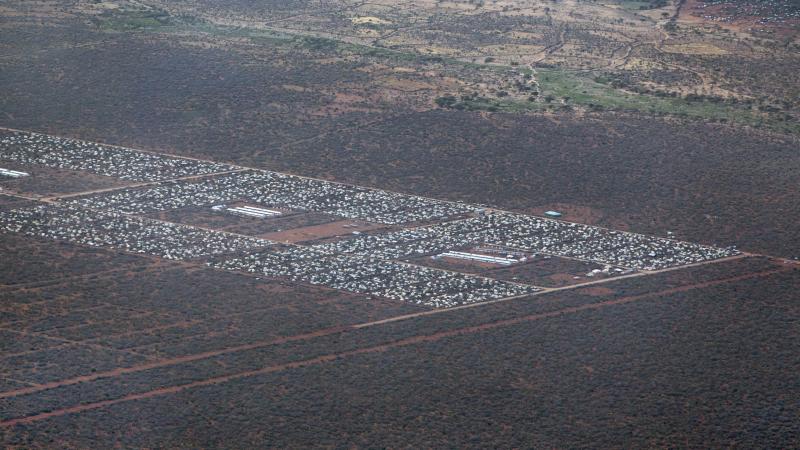 Parts of Dadaab, the world's largest refugee camp, are seen from a helicopter in 2012 in northern Kenya. Parts of Dadaab, the world's largest refugee camp, are seen from a helicopter in 2012 in northern Kenya.