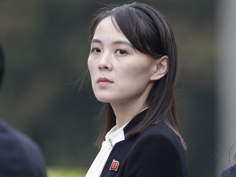 Kim Yo Jong, sister of North Korean leader Kim Jong Un, attends a wreath-laying ceremony at Ho Chi Minh Mausoleum in Hanoi, Vietnam, on March 2, 2019. Kim Yo Jong, sister of North Korean leader Kim Jong Un, attends a wreath-laying ceremony at Ho Chi Minh Mausoleum in Hanoi, Vietnam, on March 2, 2019.