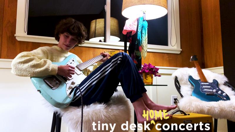 King Princess plays a Tiny Desk Home concert. King Princess plays a Tiny Desk Home concert.