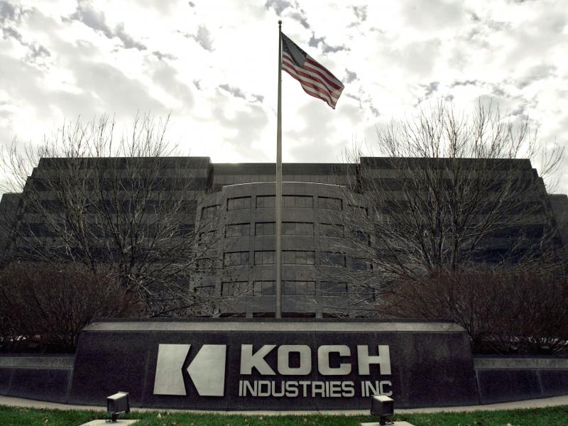 Koch Industries Inc. headquarters is pictured in Wichita, Kansas, on Nov. 14, 2005. Koch Industries Inc. headquarters is pictured in Wichita, Kansas, on Nov. 14, 2005.