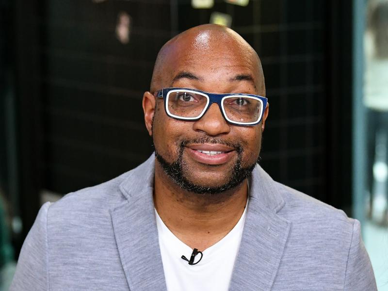 Morning Edition poet in residence Kwame Alexander on Oct. 23, 2018 in New York City. Morning Edition poet in residence Kwame Alexander on Oct. 23, 2018 in New York City.