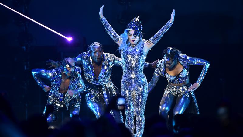 Lady Gaga performs in Miami in February. Following a turn to traditional pop and roots rock on recent projects, the singles from her forthcoming sixth album, Chromatica, have indicated a return to the maximalist dance pop that first made her famous. Lady Gaga performs in Miami in February. Following a turn to traditional pop and roots rock on recent projects, the singles from her forthcoming sixth album, Chromatica, have indicated a return to the maximalist dance pop that first made her famous.