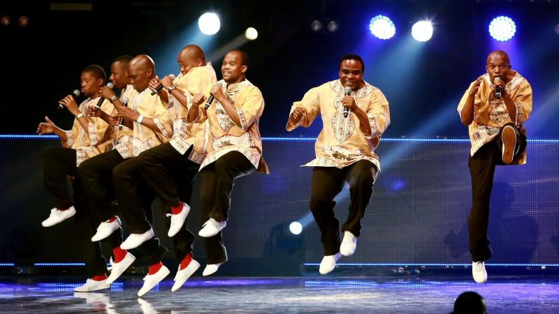 Ladysmith Black Mambazo perform during the 2014 MTV Africa Awards in Durban. Now they've teamed up with a Malian superstar for a song urging South Africans to end attacks on immigrants. Ladysmith Black Mambazo perform during the 2014 MTV Africa Awards in Durban. Now they've teamed up with a Malian superstar for a song urging South Africans to end attacks on immigrants.