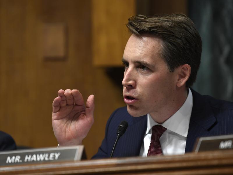 Sen. Josh Hawley has made it a point to challenge the major tech companies since his election in 2018. Sen. Josh Hawley has made it a point to challenge the major tech companies since his election in 2018.