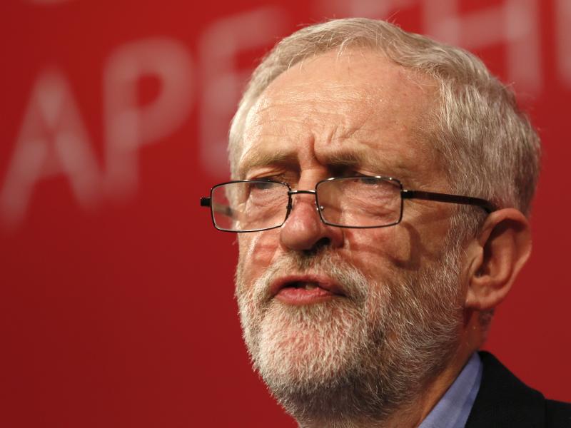 The new leader of Britain's opposition Labour Party, Jeremy Corbyn, makes his inaugural speech at the Queen Elizabeth Centre in central London, on Saturday. The new leader of Britain's opposition Labour Party, Jeremy Corbyn, makes his inaugural speech at the Queen Elizabeth Centre in central London, on Saturday.
