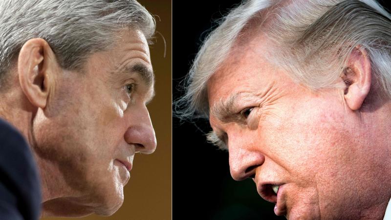 Robert Mueller (left) "gave the president a free pass effectively on the fact that he repeatedly committed obstruction of justice," legal analyst Jeffrey Toobin says. Robert Mueller (left) "gave the president a free pass effectively on the fact that he repeatedly committed obstruction of justice," legal analyst Jeffrey Toobin says.