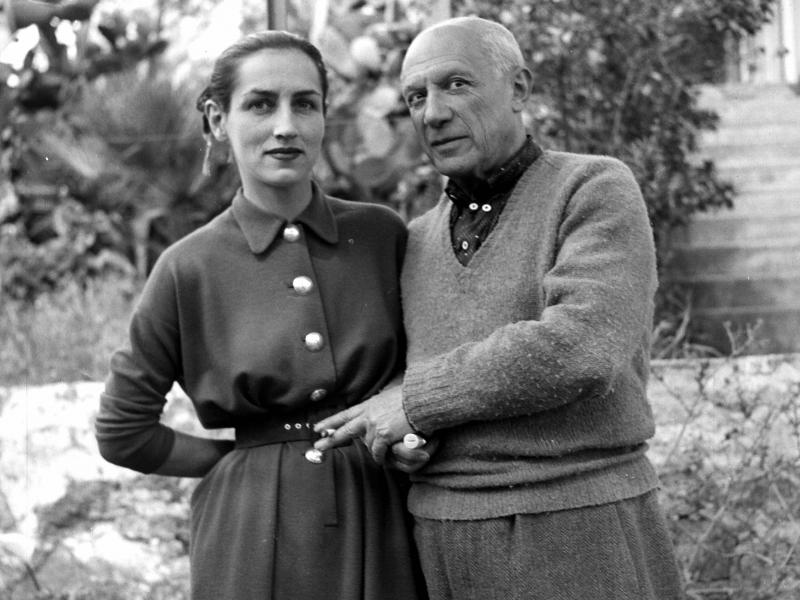 Pablo Picasso and Francoise Gillot in 1951. Pablo Picasso and Francoise Gillot in 1951.
