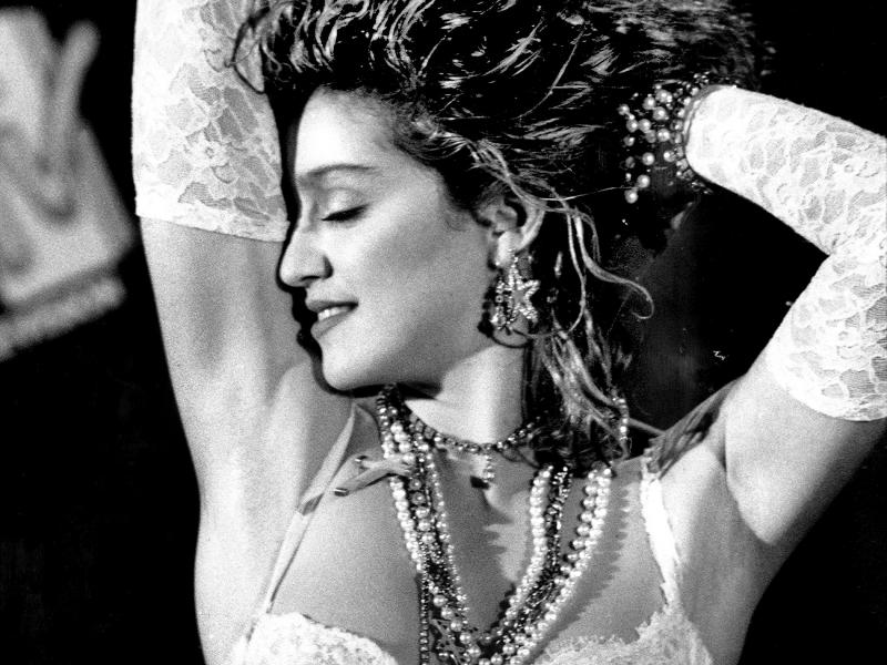 Madonna at the 1984 MTV Video Music Awards, where her racy performance of "Like a Virgin" caused an uproar. Madonna at the 1984 MTV Video Music Awards, where her racy performance of "Like a Virgin" caused an uproar.