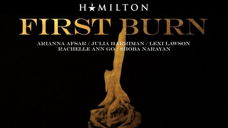 The first draft of the Hamilton song "Burn" is the fourth new song in Lin-Manuel Miranda's 'Hamildrops' series. The first draft of the Hamilton song "Burn" is the fourth new song in Lin-Manuel Miranda's 'Hamildrops' series.