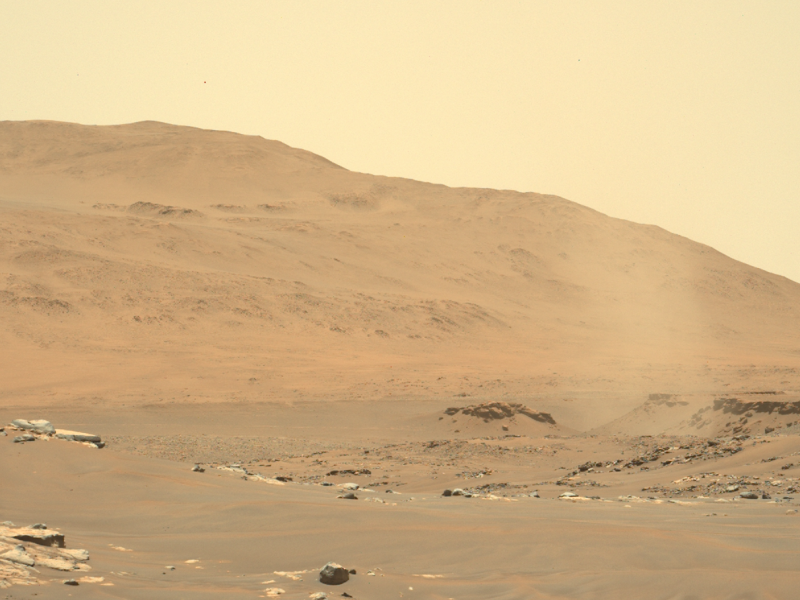 NASA's Perseverance Rover shared the sights of Mars when it took this picture in June. Now it is sharing the sounds of the Red Planet. NASA's Perseverance Rover shared the sights of Mars when it took this picture in June. Now it is sharing the sounds of the Red Planet.