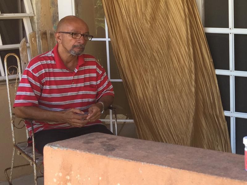 Don Gregorio has lived all his life in the same home in Humacao, a city on Puerto Rico's eastern coast that was hard-hit by Hurricane Maria. Many of his old friends have since left for the mainland, the former carpenter says, and he feels very alone. Don Gregorio has lived all his life in the same home in Humacao, a city on Puerto Rico's eastern coast that was hard-hit by Hurricane Maria. Many of his old friends have since left for the mainland, the former carpenter says, and he feels very alone.