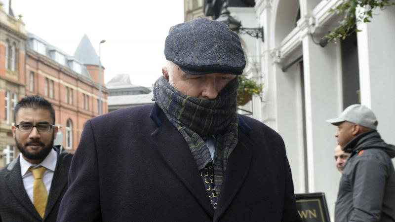 Simon Bramhall leaves Birmingham Crown Court in England on Friday. The British surgeon, who burned his initials into patients' livers during transplant operations, has been fined $13,600 and ordered to perform community service. Simon Bramhall leaves Birmingham Crown Court in England on Friday. The British surgeon, who burned his initials into patients' livers during transplant operations, has been fined $13,600 and ordered to perform community service.