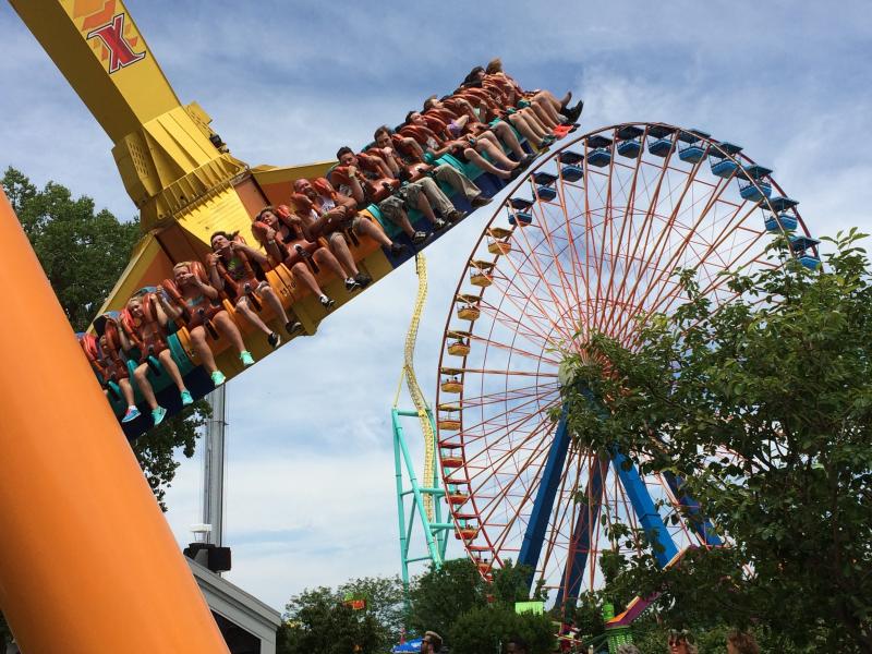 Cedar Fair, the parent company of Cedar Point in Sandusky, Ohio, reported record revenues for the first half of 2015. Cedar Fair, the parent company of Cedar Point in Sandusky, Ohio, reported record revenues for the first half of 2015.