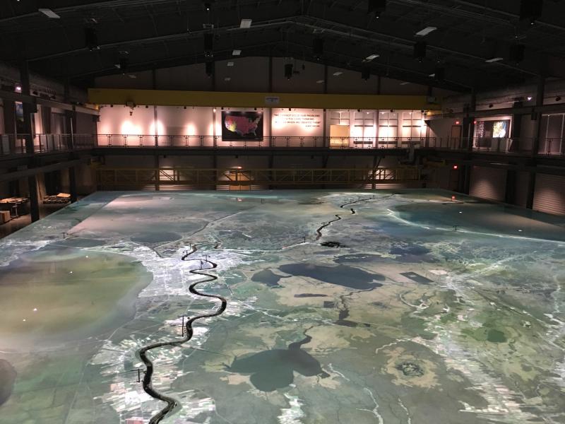 Louisiana wants to divert parts of the Mississippi River, using its sediment to build up shrinking marshes. Planners are using this new model to test how it would work. Louisiana wants to divert parts of the Mississippi River, using its sediment to build up shrinking marshes. Planners are using this new model to test how it would work.