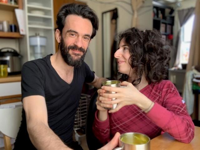 Joshua Boliver and Gali Beeri decided to quarantine together in New York City — after one date. Joshua Boliver and Gali Beeri decided to quarantine together in New York City — after one date.