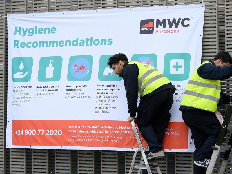 Organziers of the Mobile World Congress had resisted calls to cancel the event, but reversed course after major companies pulled out over coronavirus fears. Organziers of the Mobile World Congress had resisted calls to cancel the event, but reversed course after major companies pulled out over coronavirus fears.
