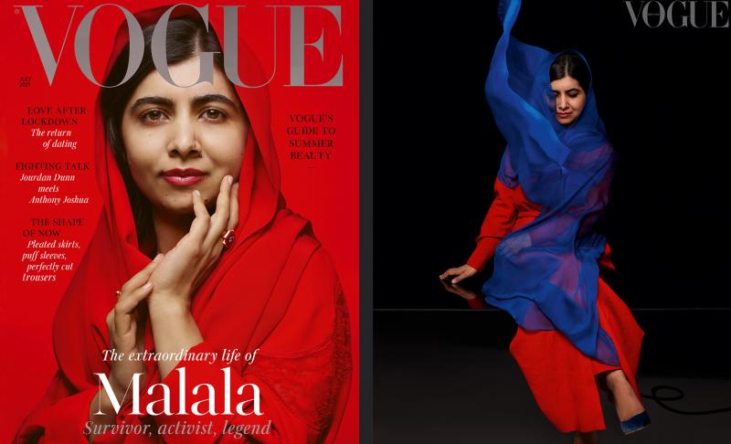 Malala Yousafzai is the subject of the cover story in the new issue of British Vogue. A comment she made about marriage has prompted social media outrage in Pakistan. Malala Yousafzai is the subject of the cover story in the new issue of British Vogue. A comment she made about marriage has prompted social media outrage in Pakistan.