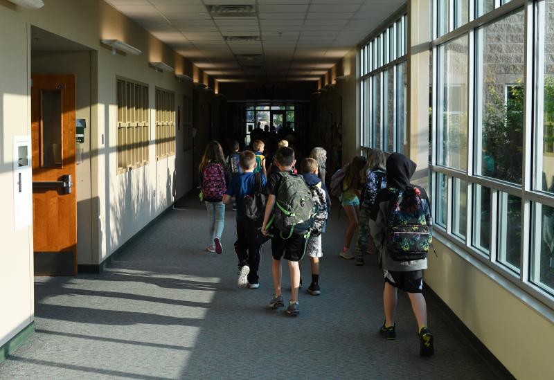 Students head to class this month in Thornton, Colo. Infectious disease experts say the decline in vaccination rates against childhood diseases during the pandemic has increased the potential for outbreaks of diseases once largely vanquished in the United Students head to class this month in Thornton, Colo. Infectious disease experts say the decline in vaccination rates against childhood diseases during the pandemic has increased the potential for outbreaks of diseases once largely vanquished in the United