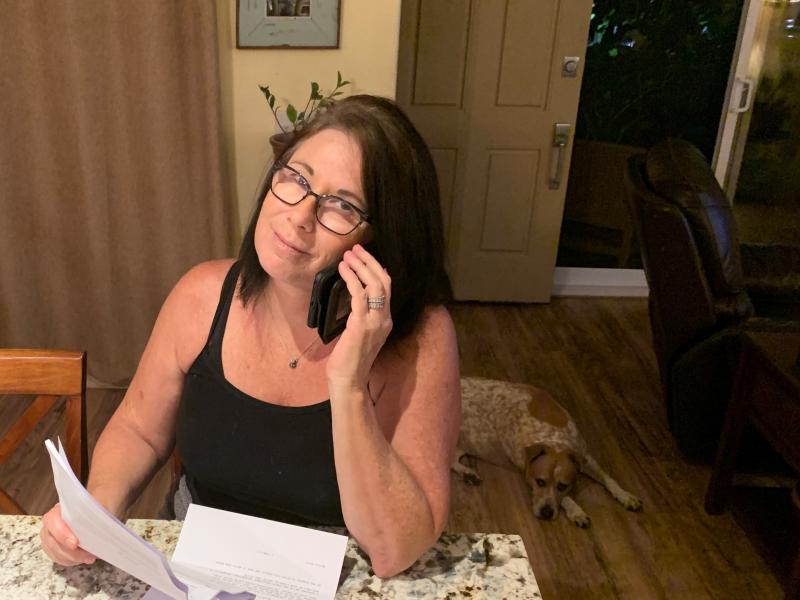 Julia Hansen says her lender, Freedom Mortgage, told her that to get federally mandated help, she'd have to make an $8,000 payment in three months or "go into foreclosure." Julia Hansen says her lender, Freedom Mortgage, told her that to get federally mandated help, she'd have to make an $8,000 payment in three months or "go into foreclosure."