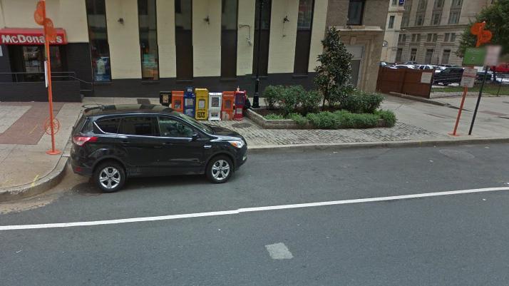 A dying art? Maryland has stopped testing new drivers for parallel parking. Here, a car is seen in Baltimore. A dying art? Maryland has stopped testing new drivers for parallel parking. Here, a car is seen in Baltimore.