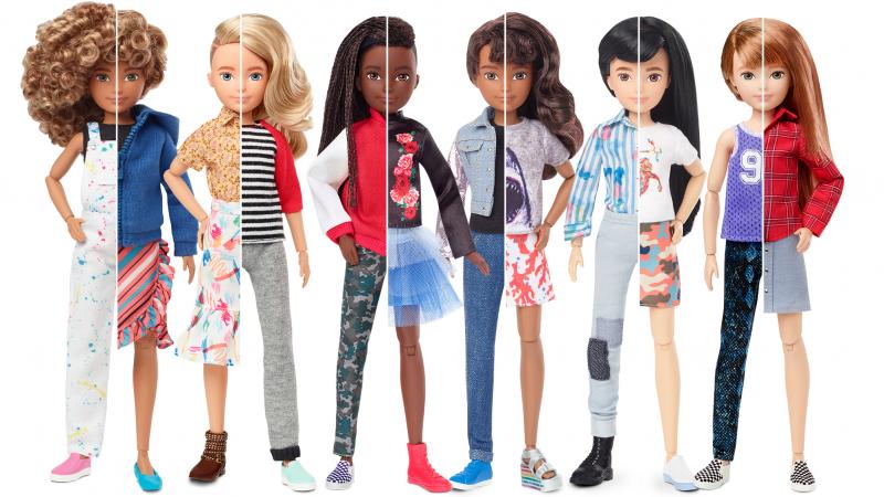Mattel's new Creatable World dolls. Mattel's new Creatable World dolls.