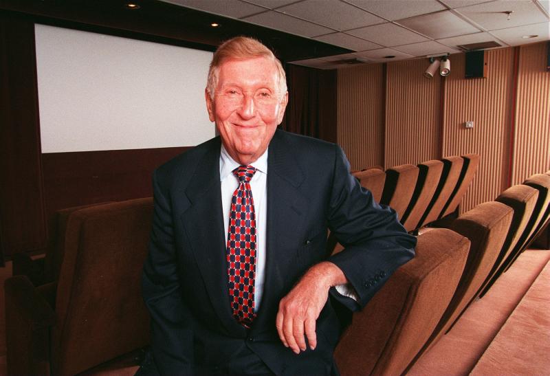 When Redstone was about 30, he went to work for his father who owned a few drive-in theaters in New England. He eventually turned his father's business, National Amusements, into a national theater chain. When Redstone was about 30, he went to work for his father who owned a few drive-in theaters in New England. He eventually turned his father's business, National Amusements, into a national theater chain.