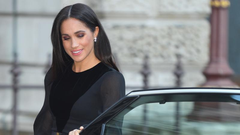 Meghan Markle, the Duchess of Sussex, makes headlines for closing her own car door upon arriving at the Royal Academy of Arts. Meghan Markle, the Duchess of Sussex, makes headlines for closing her own car door upon arriving at the Royal Academy of Arts.