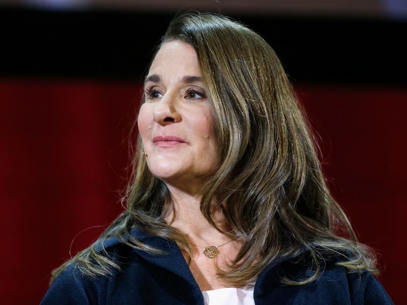Melinda Gates at a panel discussion in New York in February. She is the author of a new book, The Moment of Lift: How Empowering Women Changes the World. Melinda Gates at a panel discussion in New York in February. She is the author of a new book, The Moment of Lift: How Empowering Women Changes the World.