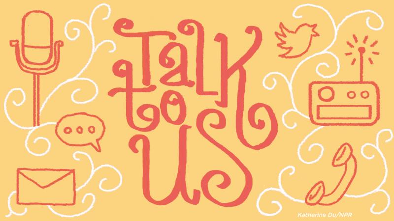 Talk to us illustration Talk to us illustration