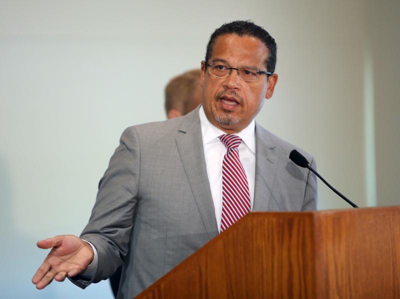 Minnesota Attorney General Keith Ellison prosecuted former officer Derek Chauvin, who was convicted on April 20 of murdering George Floyd. Minnesota Attorney General Keith Ellison prosecuted former officer Derek Chauvin, who was convicted on April 20 of murdering George Floyd.