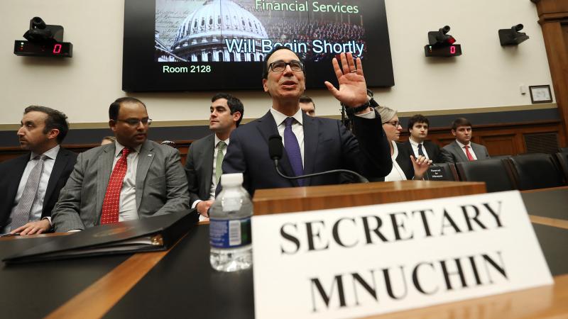 Treasury Secretary Steven Mnuchin says he has not reviewed an IRS memo that says the agency must turn over a president's tax returns to Congress. Treasury Secretary Steven Mnuchin says he has not reviewed an IRS memo that says the agency must turn over a president's tax returns to Congress.
