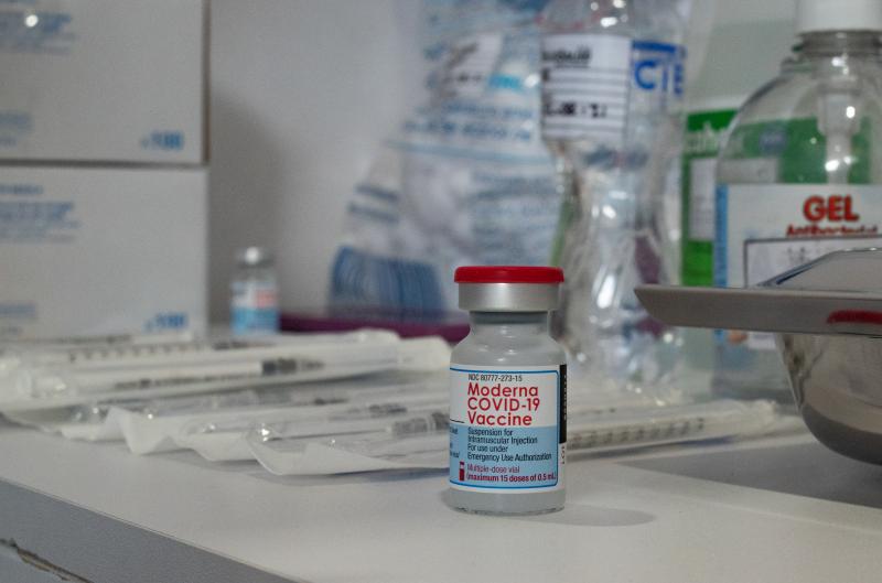 A third shot of the Moderna vaccine boosts protection across age groups, notably in older adults, the company says. A third shot of the Moderna vaccine boosts protection across age groups, notably in older adults, the company says.