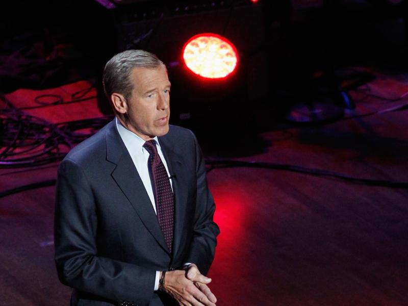 Journalist Brian Williams hosts The Lincoln Awards: A Concert For Veterans & The Military Family on Jan. 7 at John F. Kennedy Center for the Performing Arts in Washington. Recent reports suggest the suspended NBC anchor may have embellished several of hi Journalist Brian Williams hosts The Lincoln Awards: A Concert For Veterans & The Military Family on Jan. 7 at John F. Kennedy Center for the Performing Arts in Washington. Recent reports suggest the suspended NBC anchor may have embellished several of hi