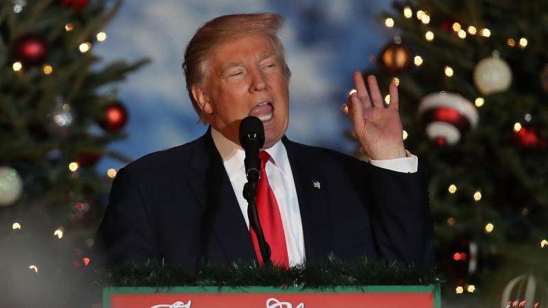 Christmas is coming, but Donald Trump still has a lot to say about November's election. Christmas is coming, but Donald Trump still has a lot to say about November's election.