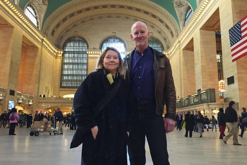 Karen Van Lengen and James Welty created a multimedia installation to encourage visitors to experience buildings like Grand Central Terminal not only through their eyes, but also their ears. Karen Van Lengen and James Welty created a multimedia installation to encourage visitors to experience buildings like Grand Central Terminal not only through their eyes, but also their ears.