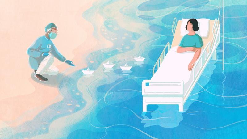 Despite many barriers, a young medical residents learns new ways to comfort his ill hospital patients. Despite many barriers, a young medical residents learns new ways to comfort his ill hospital patients.