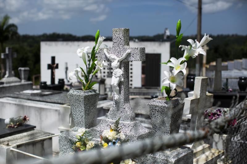 After the hurricane, the Puerto Rico Department of Health closed the cemetery, calling the open graves a health risk. More than a year later, there is no plan in place to repair and reopen it. After the hurricane, the Puerto Rico Department of Health closed the cemetery, calling the open graves a health risk. More than a year later, there is no plan in place to repair and reopen it.