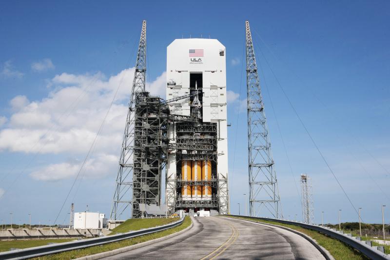 The Orion capsule is poised to make its first test flight Thursday. If all goes as planned, the unmanned vehicle will orbit Earth twice before splashing into the Pacific Ocean. The Orion capsule is poised to make its first test flight Thursday. If all goes as planned, the unmanned vehicle will orbit Earth twice before splashing into the Pacific Ocean.