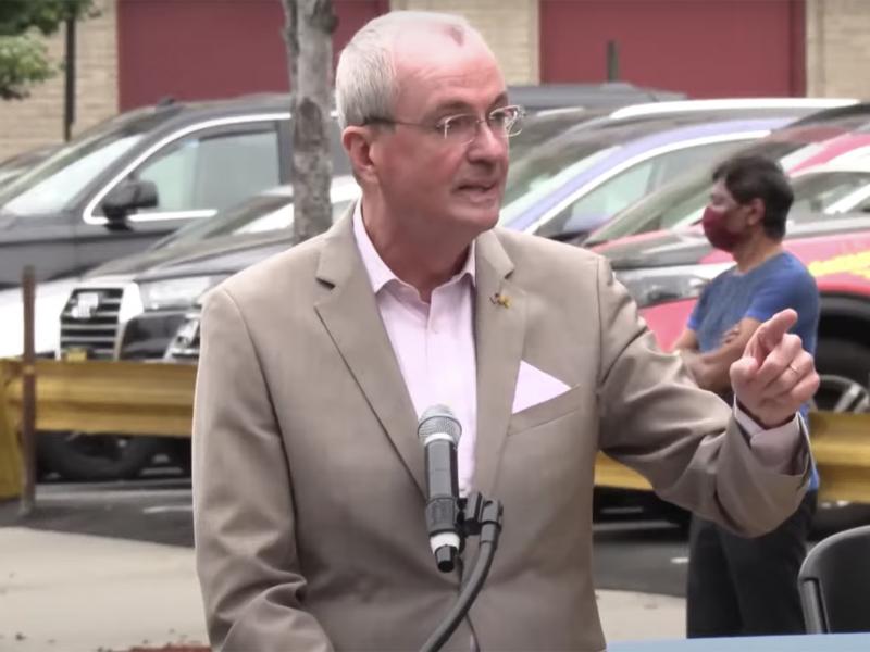 New Jersey Governor Phil Murphy called out demonstrators protesting mandatory COVID-19 vaccinations during an event in Union City this week. New Jersey Governor Phil Murphy called out demonstrators protesting mandatory COVID-19 vaccinations during an event in Union City this week.