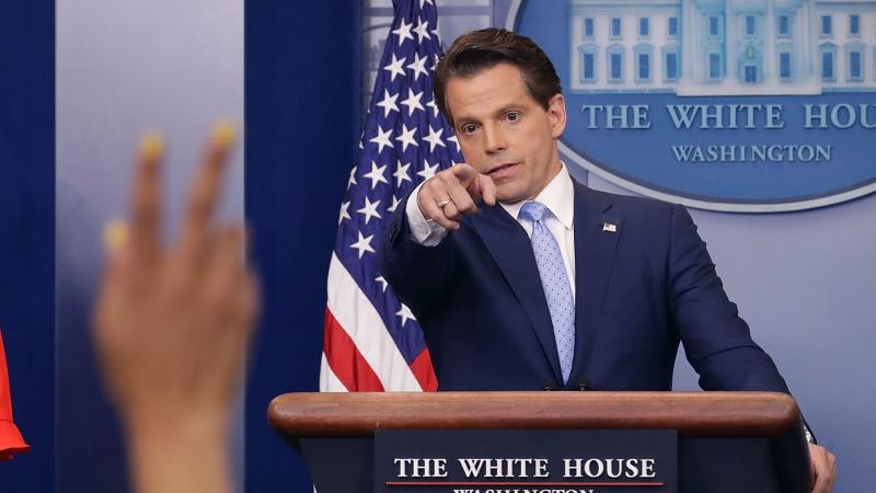 Anthony Scaramucci, whose tenure at the White House was short but attention-getting, made a splash in the first round of voting in the NPR Top Political Story of the Year Bracket. Anthony Scaramucci, whose tenure at the White House was short but attention-getting, made a splash in the first round of voting in the NPR Top Political Story of the Year Bracket.