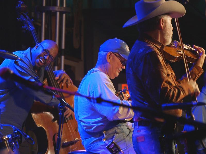 Christian McBride performs with The Time Jumpers. Christian McBride performs with The Time Jumpers.