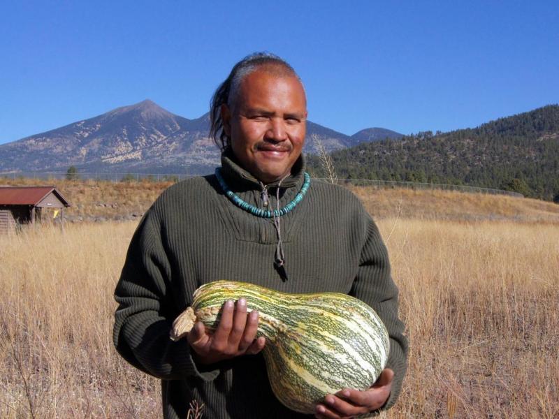 Since COVID-19 has much of the Navajo Nation stuck at home, farmer Tyrone Thompson says it's the perfect time for them to return to their agricultural roots. Since COVID-19 has much of the Navajo Nation stuck at home, farmer Tyrone Thompson says it's the perfect time for them to return to their agricultural roots.