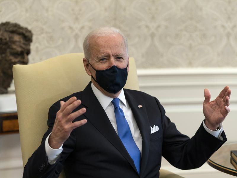 President Biden says states like Texas and Mississippi are making a big mistake by ending their mask mandates. President Biden says states like Texas and Mississippi are making a big mistake by ending their mask mandates.