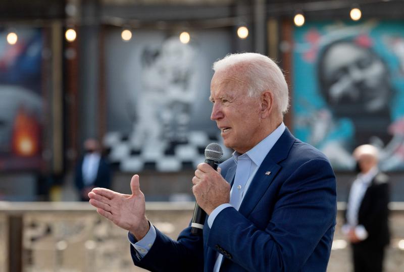 Democratic presidential candidate Joe Biden speaks at the Black Economic Summit at Camp North End in Charlotte, N.C., on Wednesday. In a letter, nearly 500 national security experts have endorsed Joe Biden for president. Democratic presidential candidate Joe Biden speaks at the Black Economic Summit at Camp North End in Charlotte, N.C., on Wednesday. In a letter, nearly 500 national security experts have endorsed Joe Biden for president.