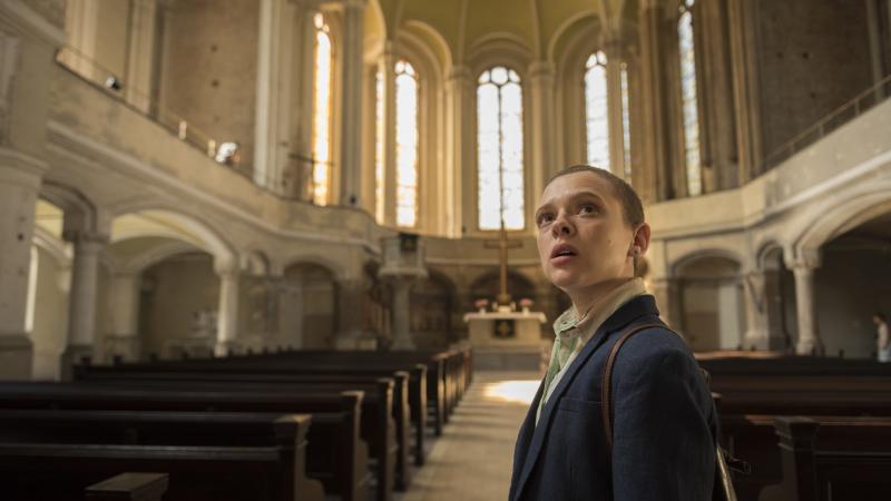 Israeli actress Shira Haas plays Esther, a young woman who flees her marriage and her tight Hasidic community in the Netflix series Unorthodox. Israeli actress Shira Haas plays Esther, a young woman who flees her marriage and her tight Hasidic community in the Netflix series Unorthodox.