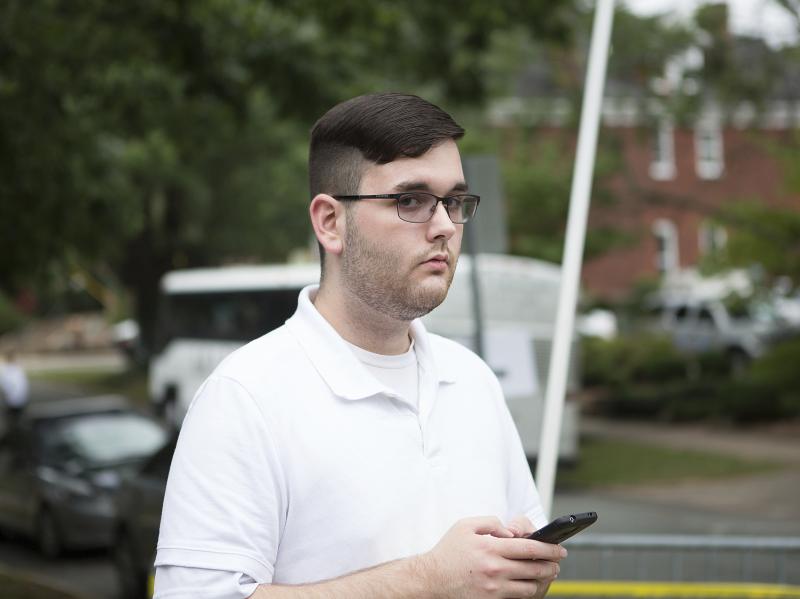 James Fields was sentenced on Friday to life in prison on federal hate crime charges. Fields rammed his car into a crowd of anti-racism protesters in Charlottesville, Va., in 2017, killing 32-year-old Heather Heyer and injuring dozens of others. James Fields was sentenced on Friday to life in prison on federal hate crime charges. Fields rammed his car into a crowd of anti-racism protesters in Charlottesville, Va., in 2017, killing 32-year-old Heather Heyer and injuring dozens of others.